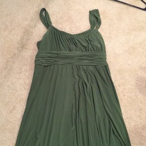 Green dress